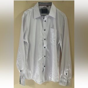 Classic White Men's Shirt